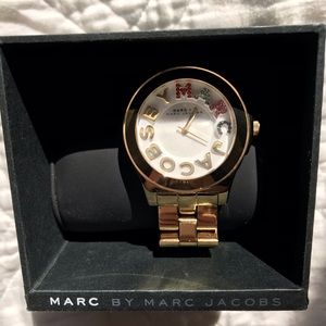 Authentic Marc by Marc Jacobs gold watch